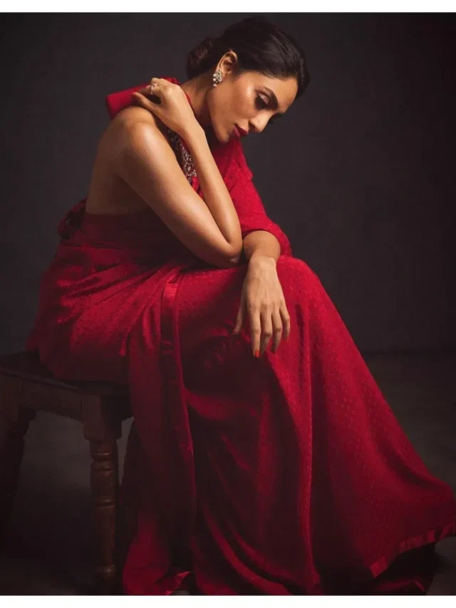 Want to wear red saree on Akshaya Tritiya, Sobhita Dhulipala’s look is best