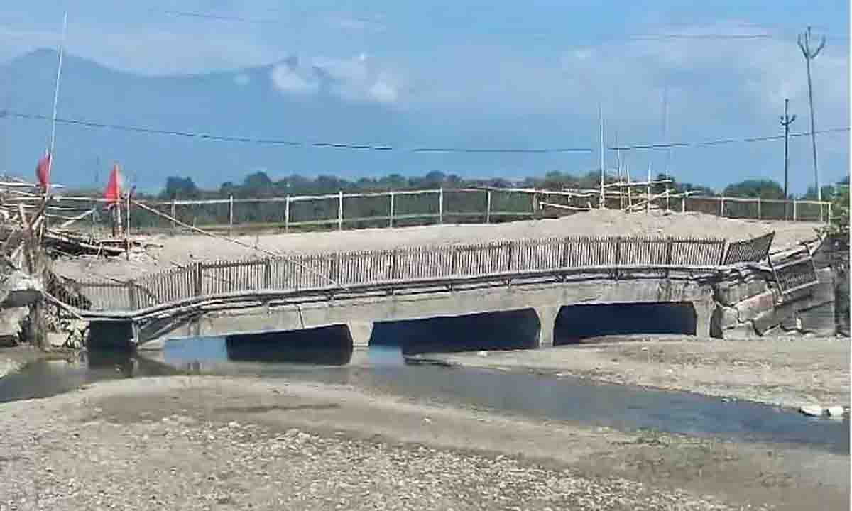 Public demand, repair of flood damaged bridge