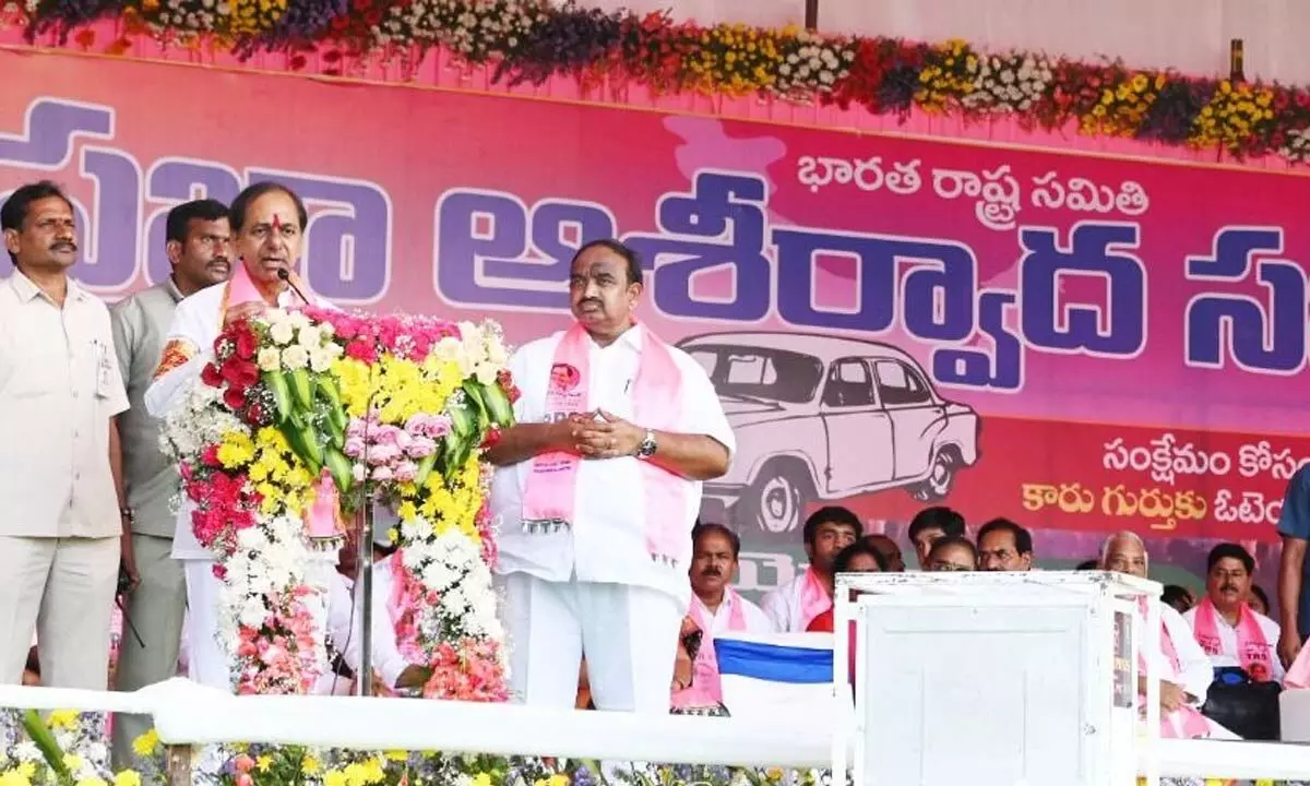 Trust BRS, not political tourists: KCR