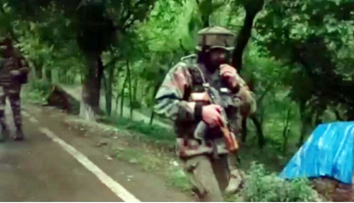 Srinagar (IANS) Five terrorists were killed in an encounter between terrorists and security forces in Machil sector of Kupwara district of Jammu and Kashmir on Thursday. “Three (03) more terrorists of Lashkar killed (total 05). Identity is being confirmed. Search operation is going on. Further details will follow,” Jammu and Kashmir Police said in a post on Twitter, quoting Additional Director General of Police, Kashmir Zone, Vijay Kumar. The firing started after a joint team of police and security forces received information about the presence of terrorists in the area. After the security forces surrounded the area, the terrorists hiding there started firing and the security forces retaliated. In recent times, there have been several encounters between terrorists and security forces across Kashmir, in which many terrorists have been eliminated.