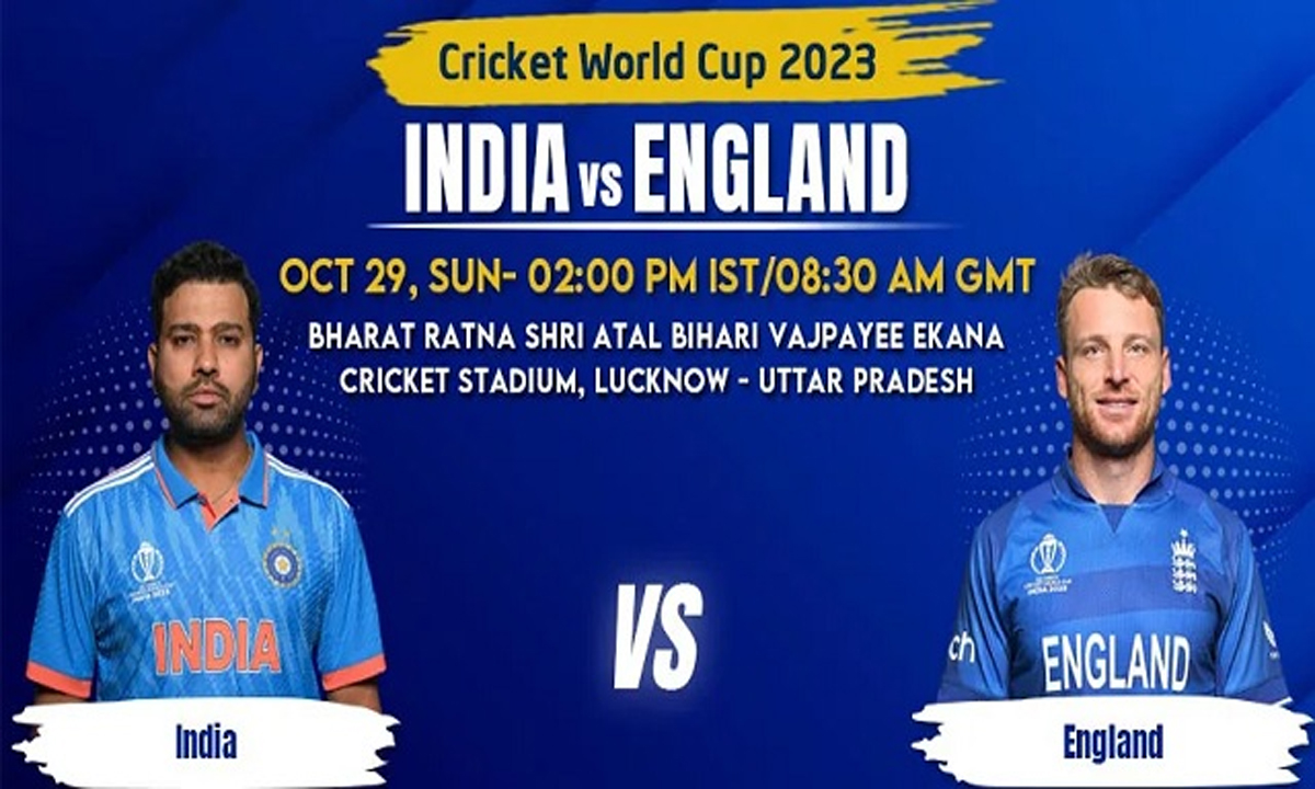 ICC World Cup 2023: India vs England match today, Check details here