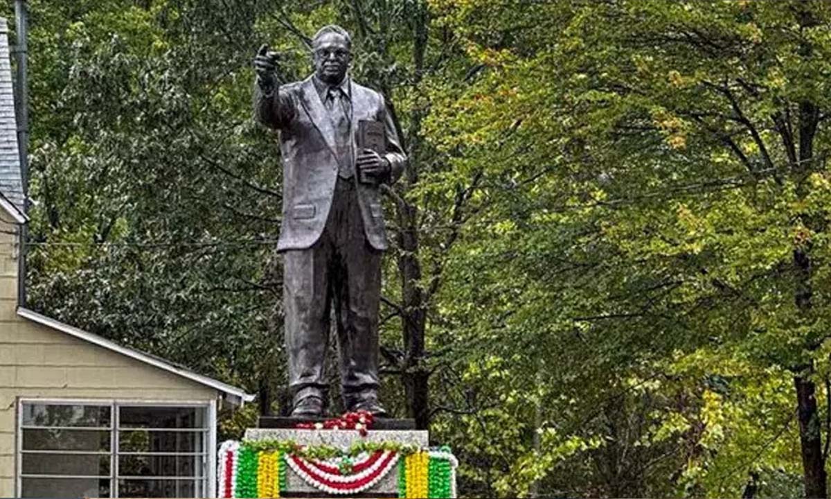 Tallest statue of Ambedkar outside India unveiled in US