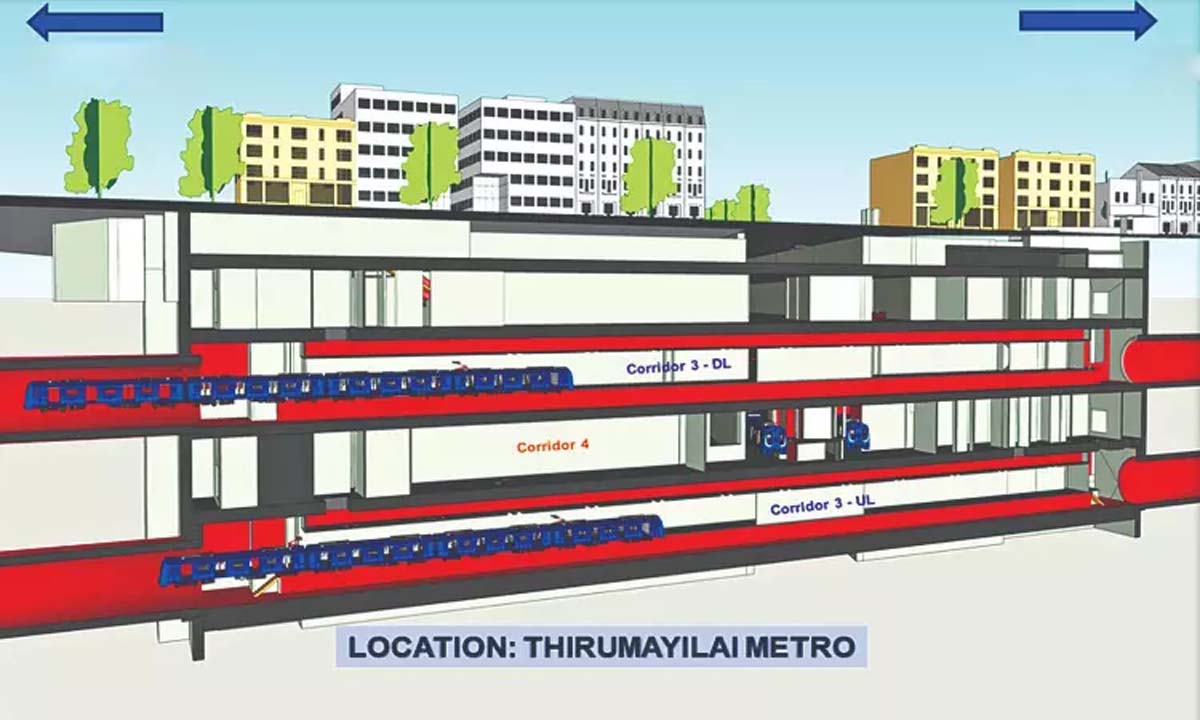 CMRL rumbles under the streets at 5 stations