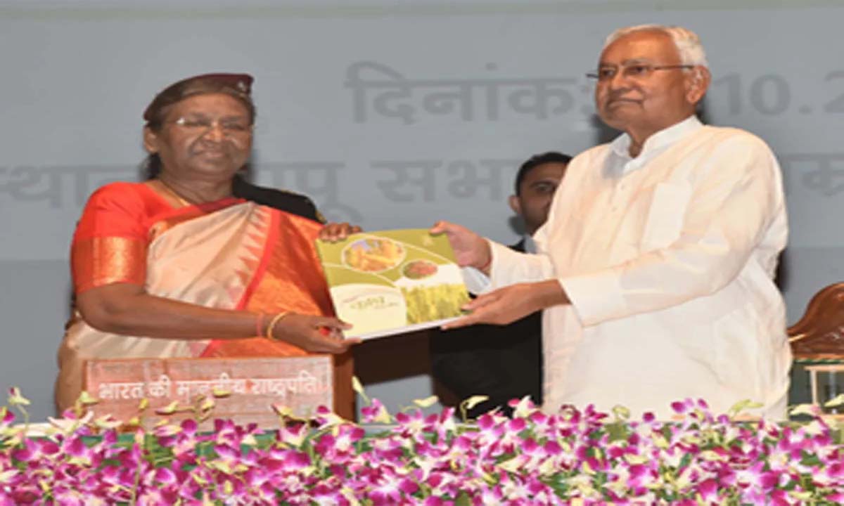 President inaugurates Bihar Agriculture Road Map, VIDEO