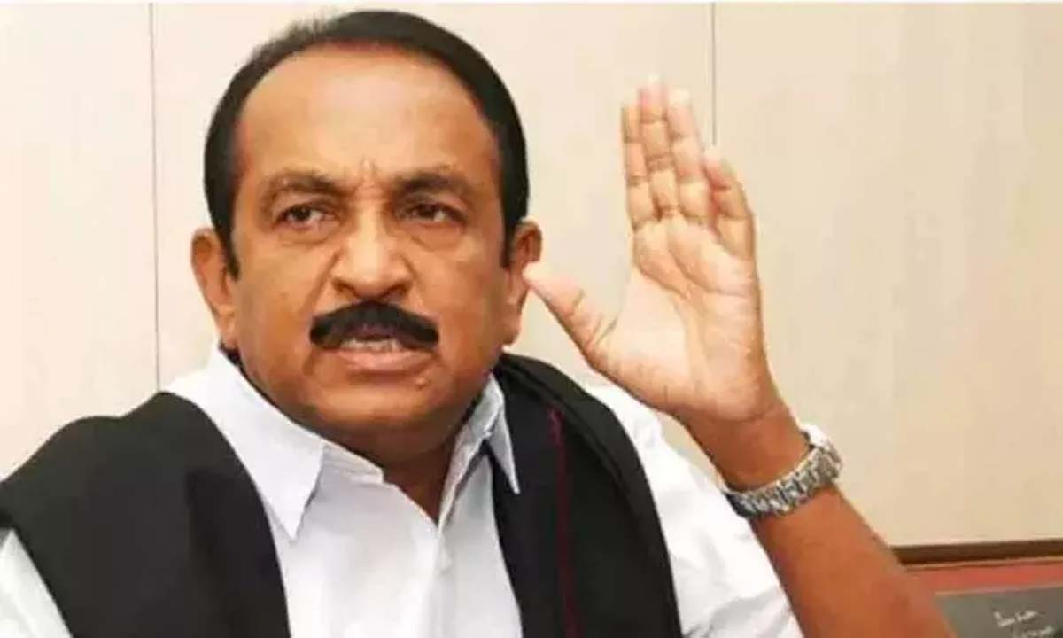 Vaiko condemns NCERT's recommendations to replace 'India' with 'Bharat'