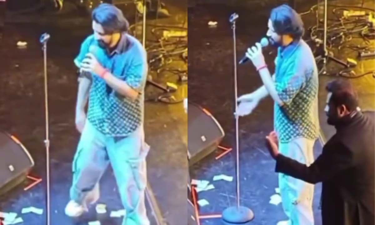 Notes rained on Atif Aslam during live concert, video goes viral