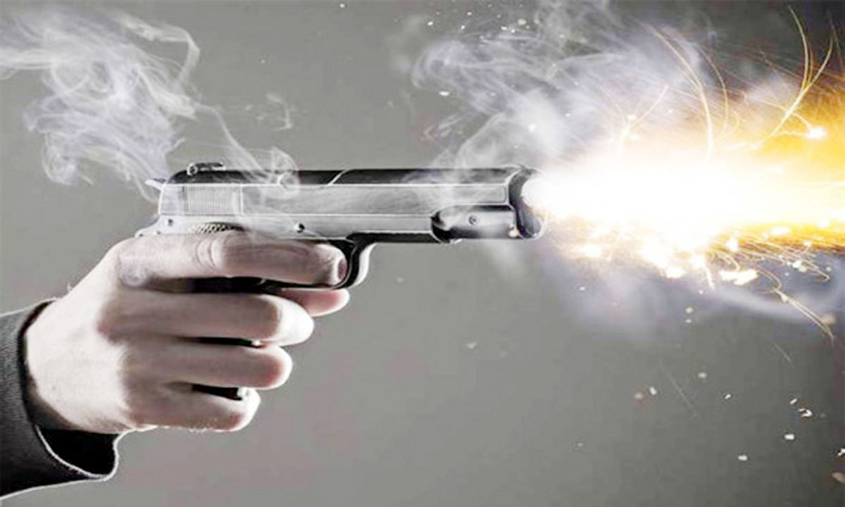 Crazy young man opens fire on girl's brother, arrested