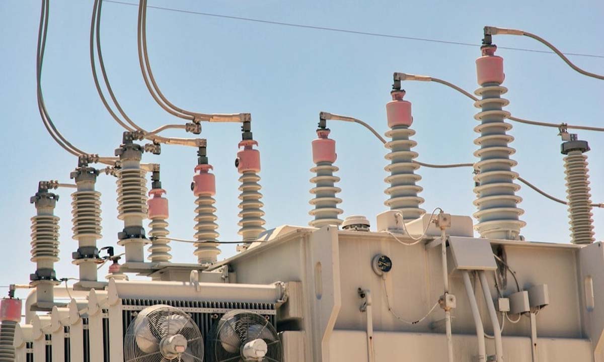 Part of ceiling slab collapses in electrical transformer room