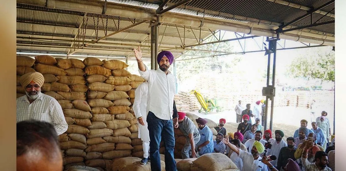 If paddy is not lifted within 48 hours, we will protest in all the mandis of Punjab: Amarinder Singh Raja Vading