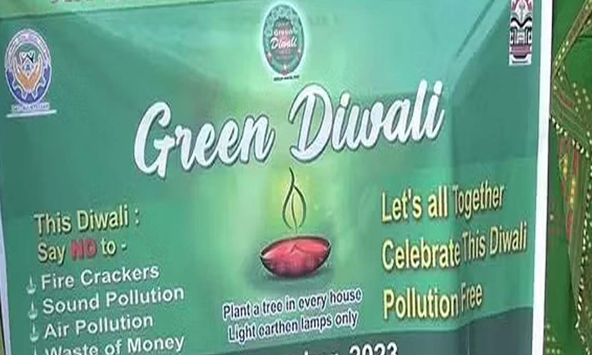 Rally organized to encourage the use of green crackers