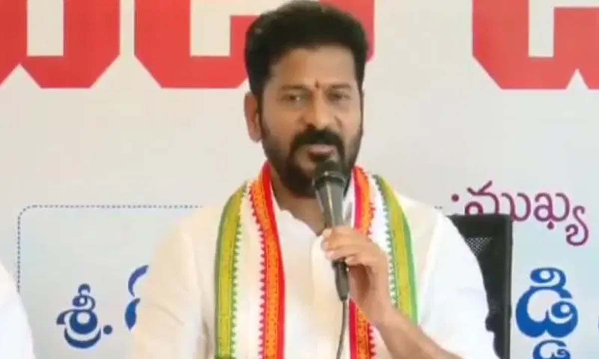 Revanth Reddy announced that criminal cases were registered against him in several police stations
