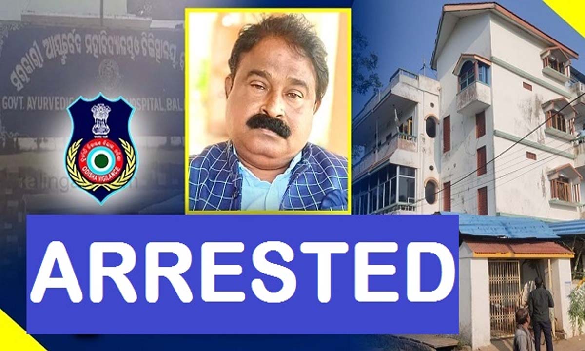 Principal of Government Ayurvedic College arrested