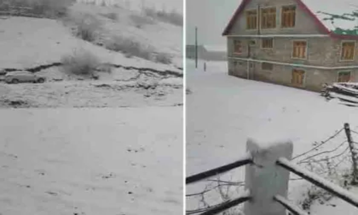 Situation started worsening in Lahaul-Spiti after snowfall