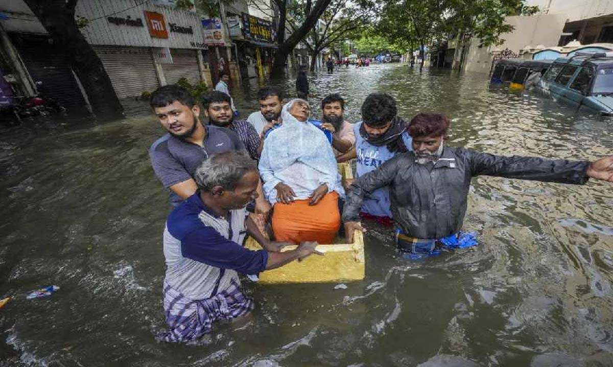 Death toll from Chennai flood due to severe cyclonic storm Michong rises to eight, rescue efforts underway