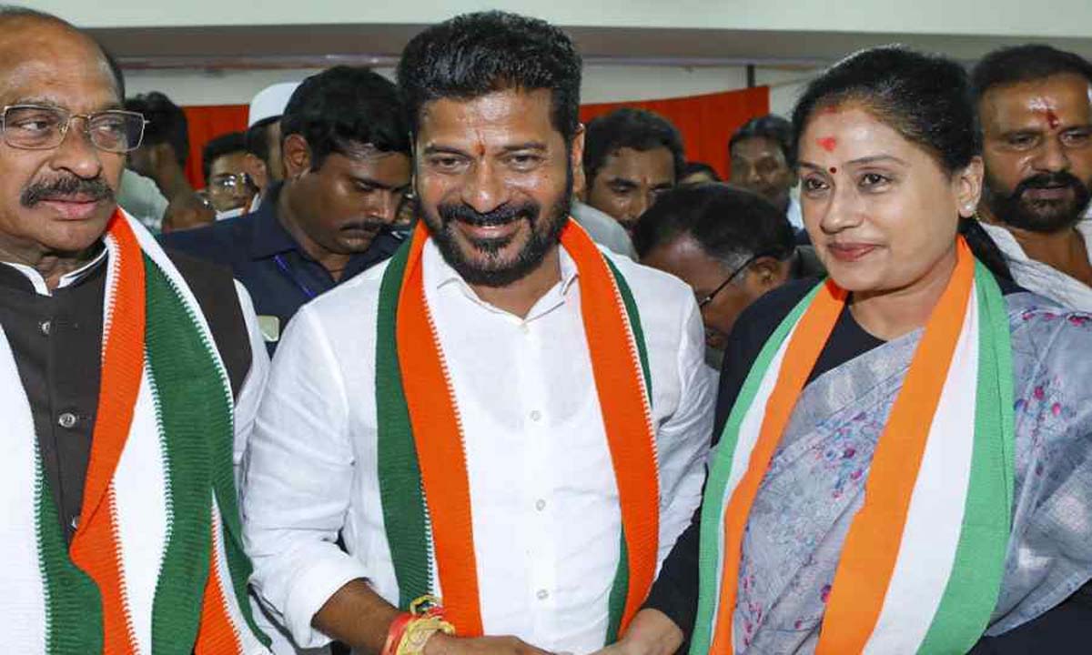 A Revanth Reddy becomes Chief Minister of Telangana, swearing-in ceremony on December 7