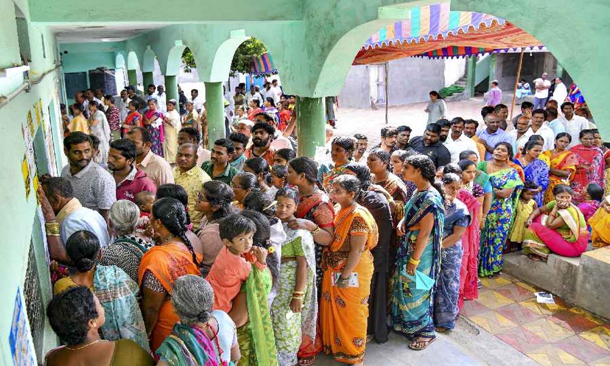 70.60 percent voting took place in Telangana assembly elections