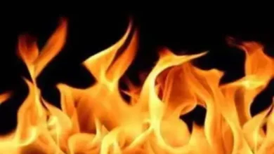 SHILLONG: Many two-wheelers, shops burnt to ashes in Jhalupara area