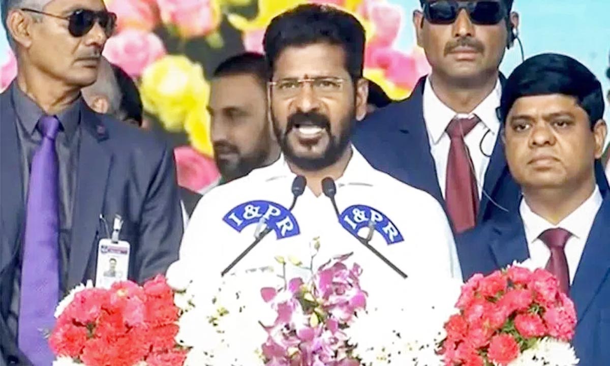 Revanth Reddy takes oath as Chief Minister of Telangana