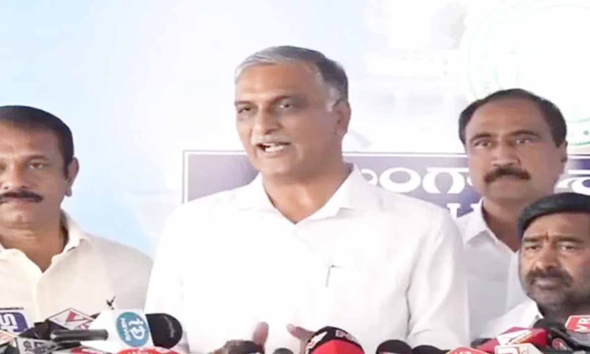 Harish Rao asks Telangana government to release Rythu Bandhu amount