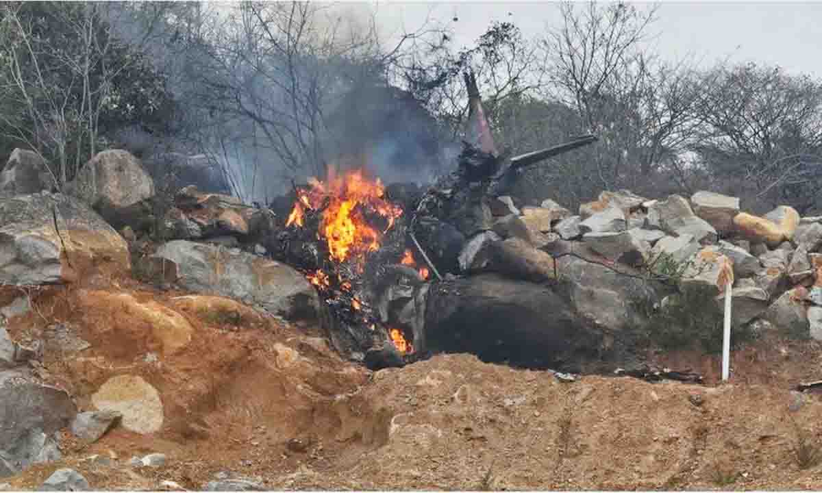 Two pilots died in Toopran plane crash