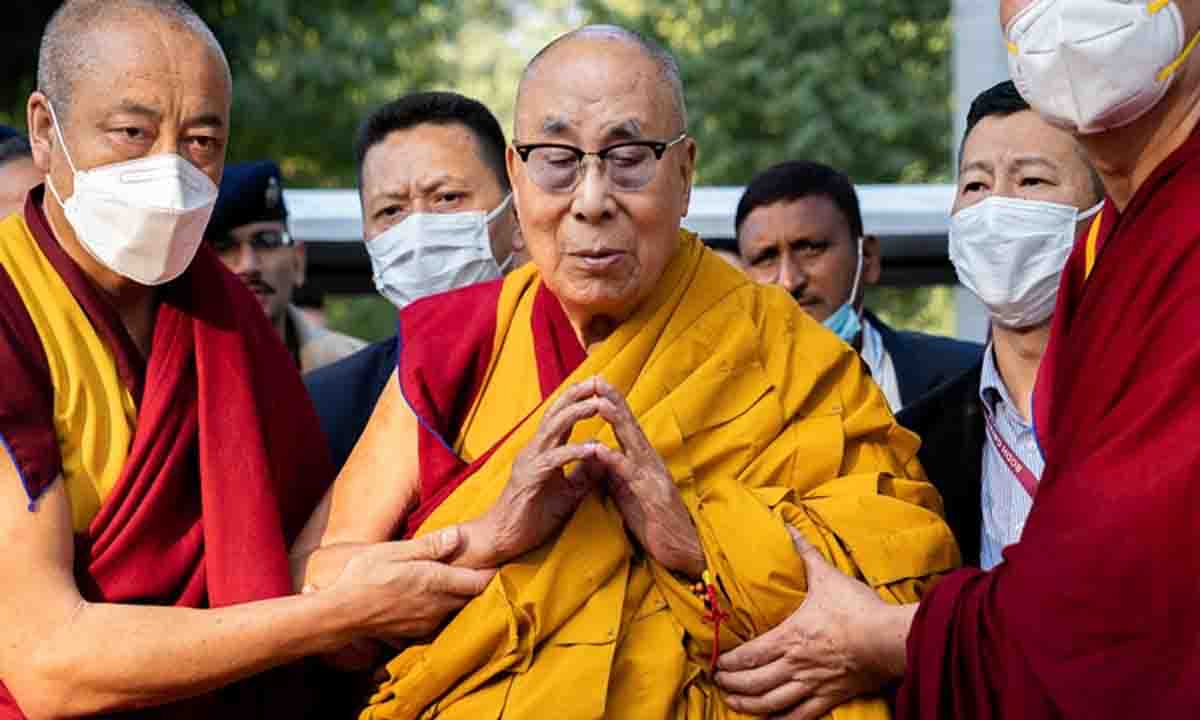Dalai Lama reached Bodhgaya