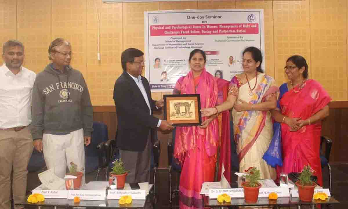 Seminar on women's health challenges at NIT Warangal