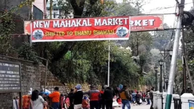 Darjeeling: Group of hawkers returned to Chowrasta without clearance from Darjeeling Municipality