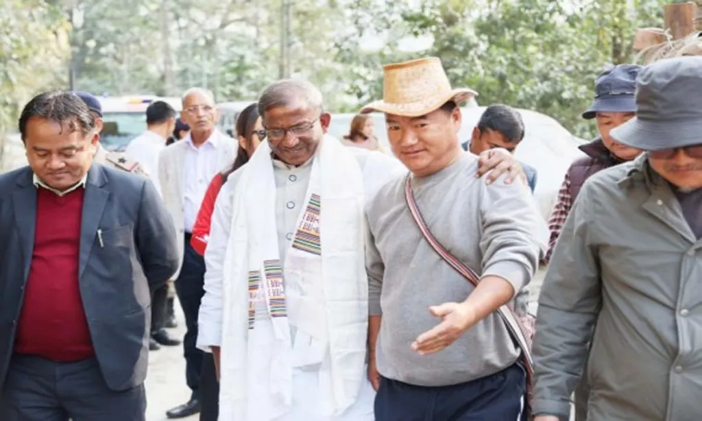 GANGTOK: Governor visits Dikchu and lower Zonghu areas affected by flash floods