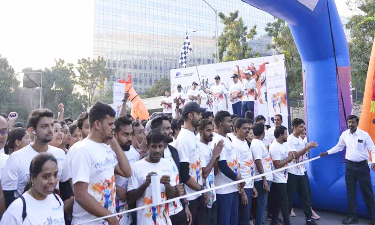 Waverock organizes mini marathon in Hyderabad