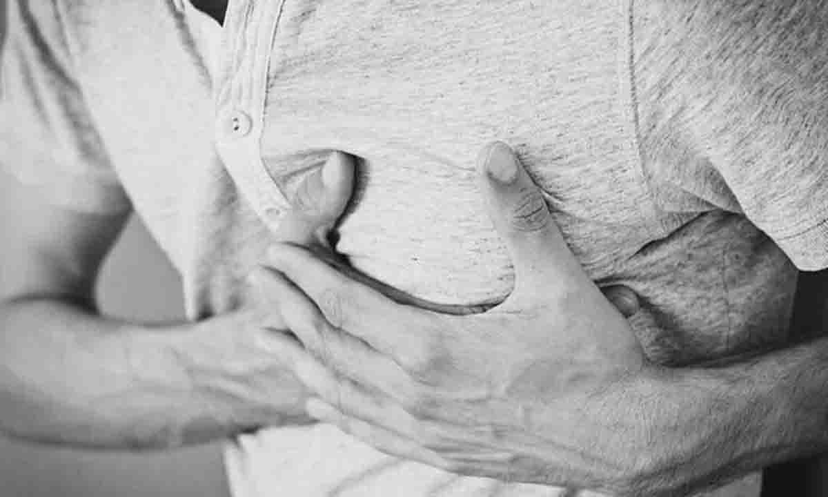 In Telangana, men outnumber women in cases of heart attacks.