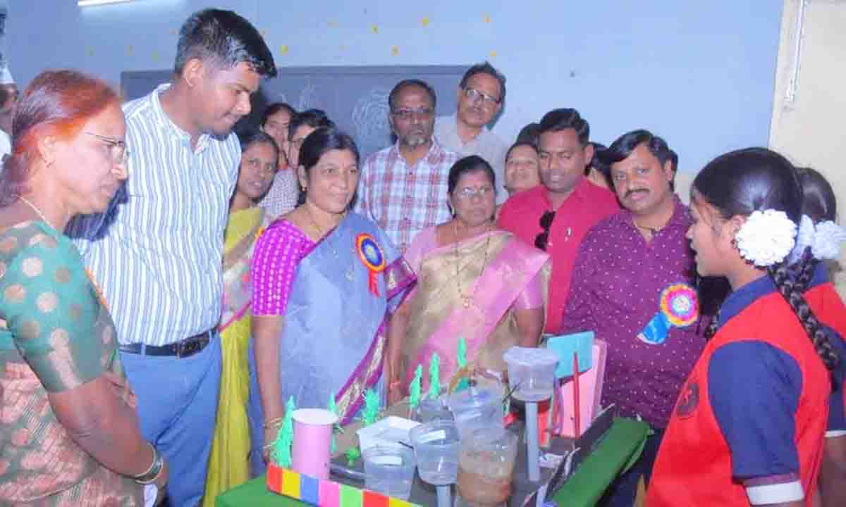 Three day zonal level science fair concludes in Mancherial