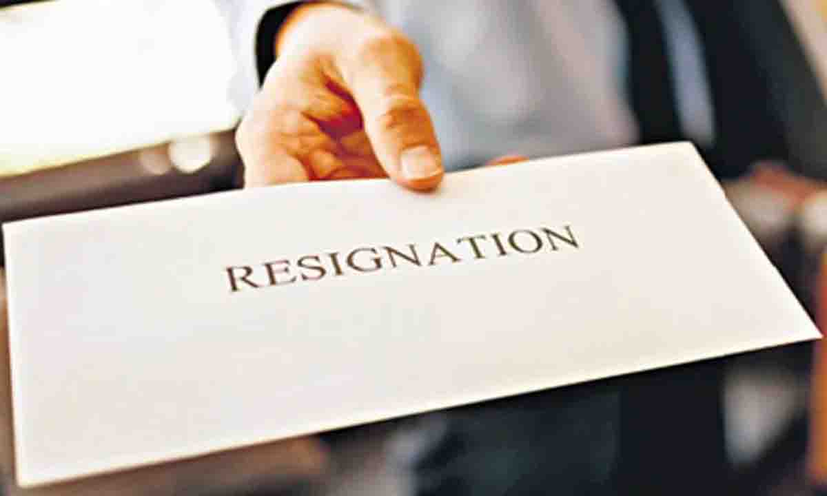 15th corporation chairman resigns