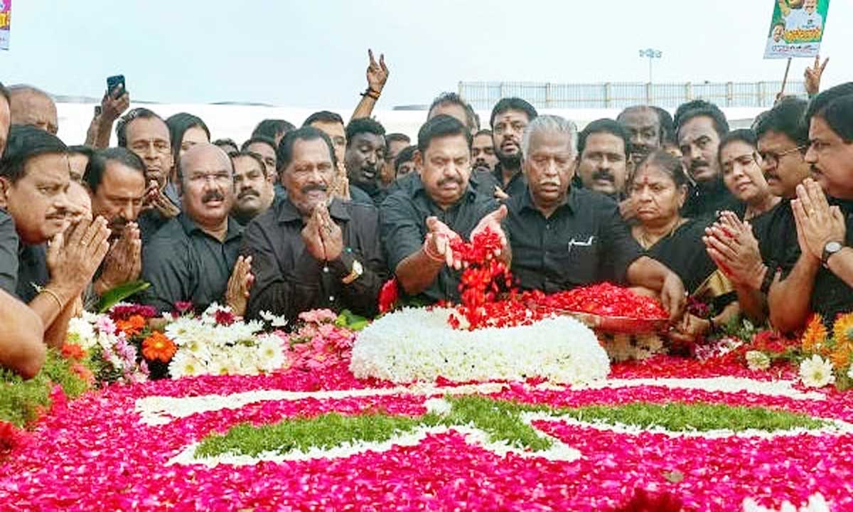 Remembered Jayalalitha on her seventh death anniversary