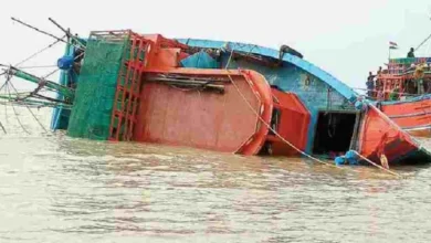 Karnataka: Eight fishermen rescued after boat capsizes in mid-sea