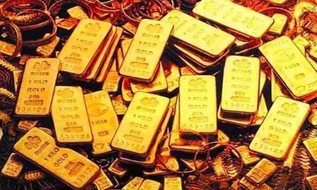 Gold prices fall today