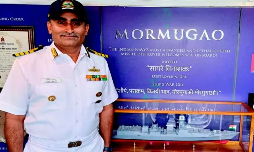 Captain Bhatia said- 'INS Mormugao' recognizes Goa's maritime contribution