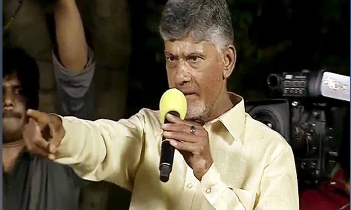 Chandrababu Naidu accused AP government