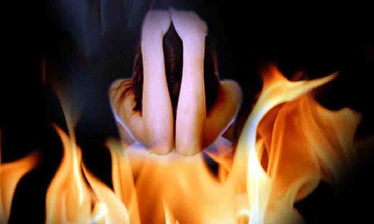 Woman burnt in fire dies during treatment