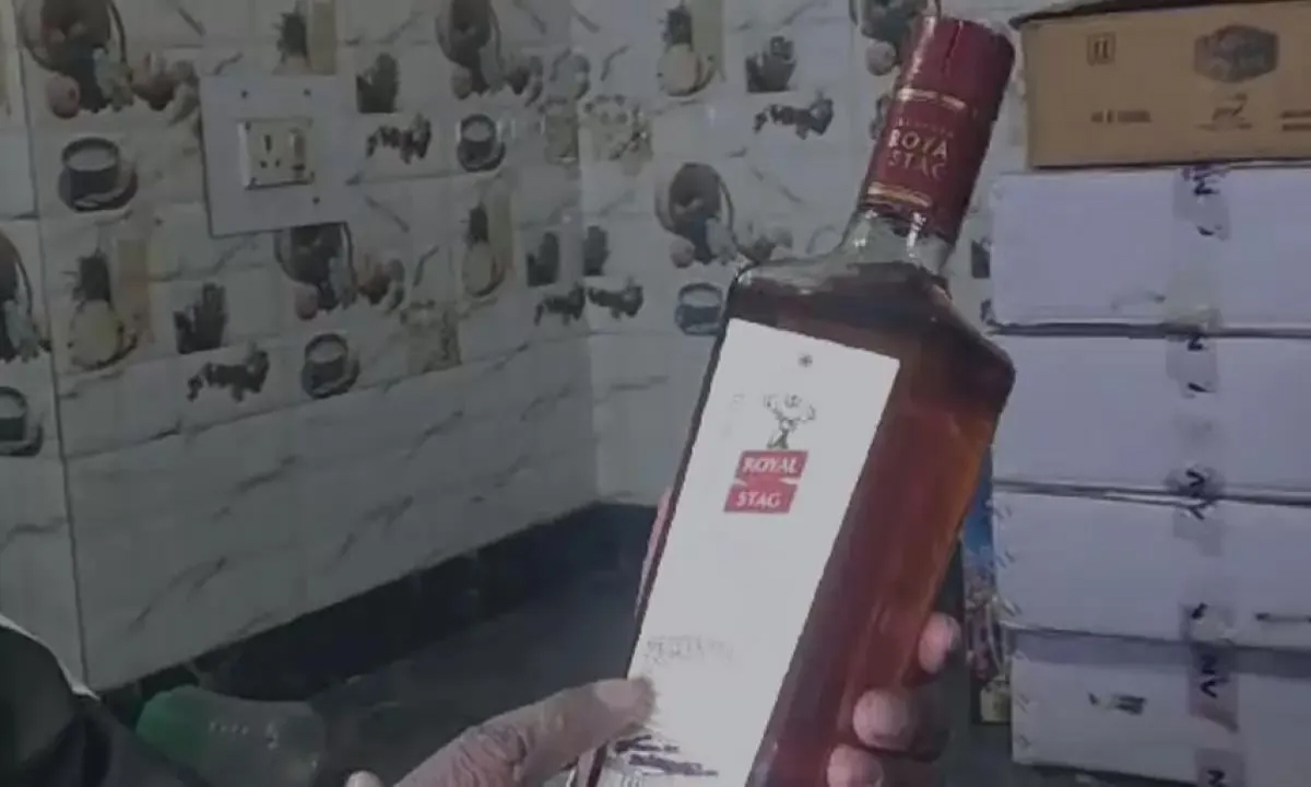 Attempt to spend liquor worth Rs 14 lakh in Chhag, excise team caught