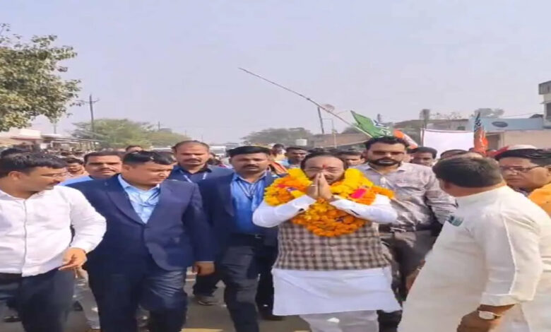 Deputy Chief Minister Arun Sao reached Lormi tour, watch video