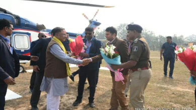 Chief Minister Vishnudev Sai reached Bhuiapani Helipad