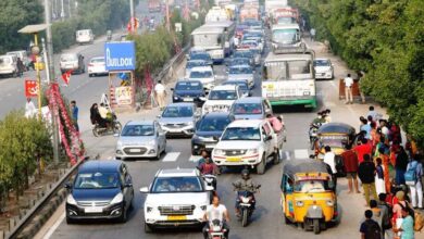 Hyderabad-Vijayawada highway jam-packed with thousands of people heading home for Sankranti