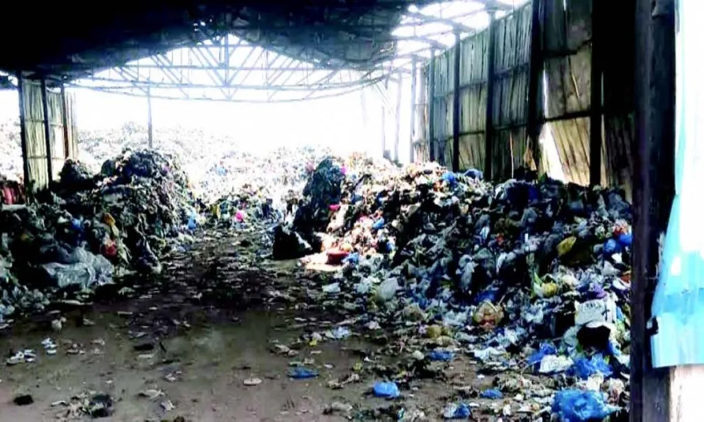 Goa News: Due to stoppage of baling of plastic waste, garbage got piled up in Sada plant