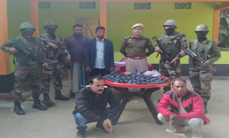 Assam Rifles seizes 22,000 Yaba tablets worth Rs 3.8 crore, arrests two drug smugglers