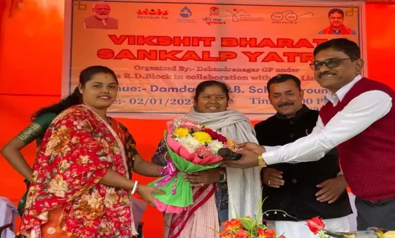 Tripura: Union Minister of State for Social Justice participates in Debendranagar GP level camp