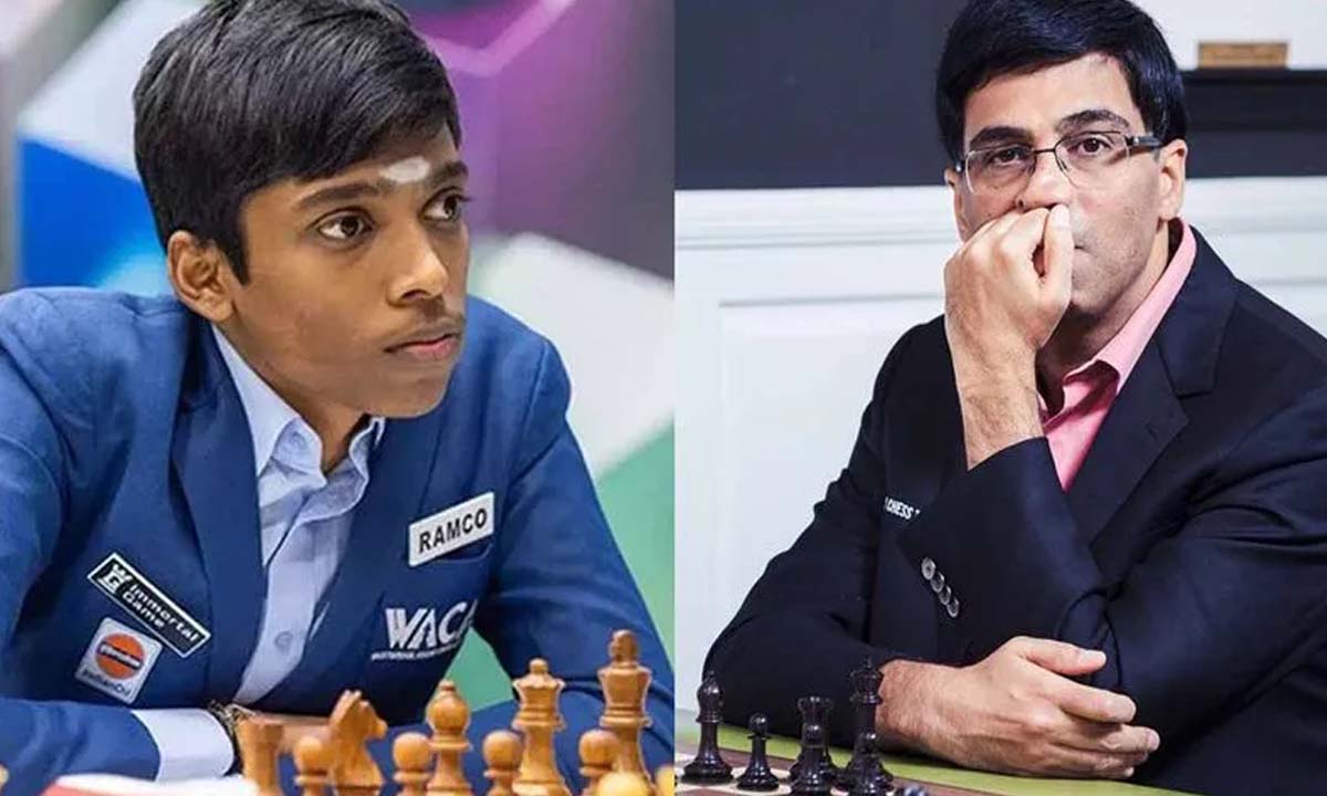 Praggnanandha overtakes Viswanathan Anand to become India's No. 1 position