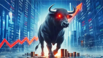 Sensex rises more than 350 points, Nifty near 21,650