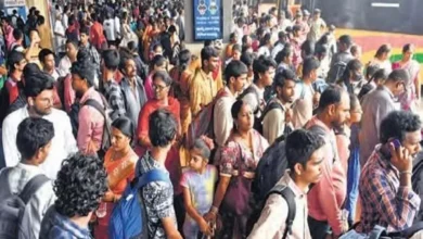 Andhra Pradesh: Ahead of Sankranti, crowds gathered at bus and railway stations