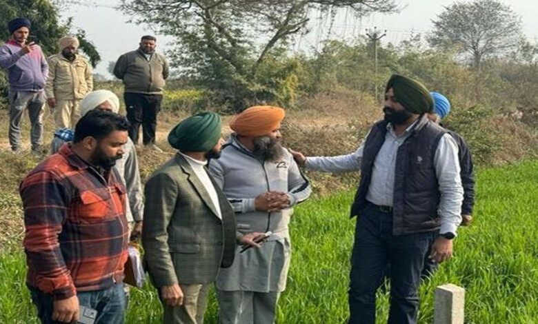 Rupnagar: Laljit Singh Bhullar recaptured the encroached 85 acres of Panchayat land