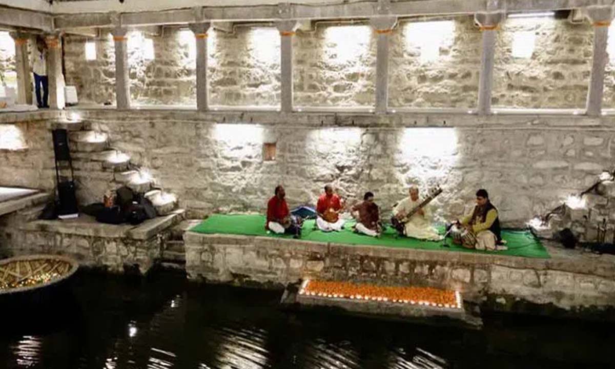 Hyderabad: Jugalbandi music performance organized at Bansilalpet Stepwell